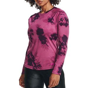 Under Armour Women's Iso-Chill Shore Break Print Long Sleeve Shirt - Pink Quartz